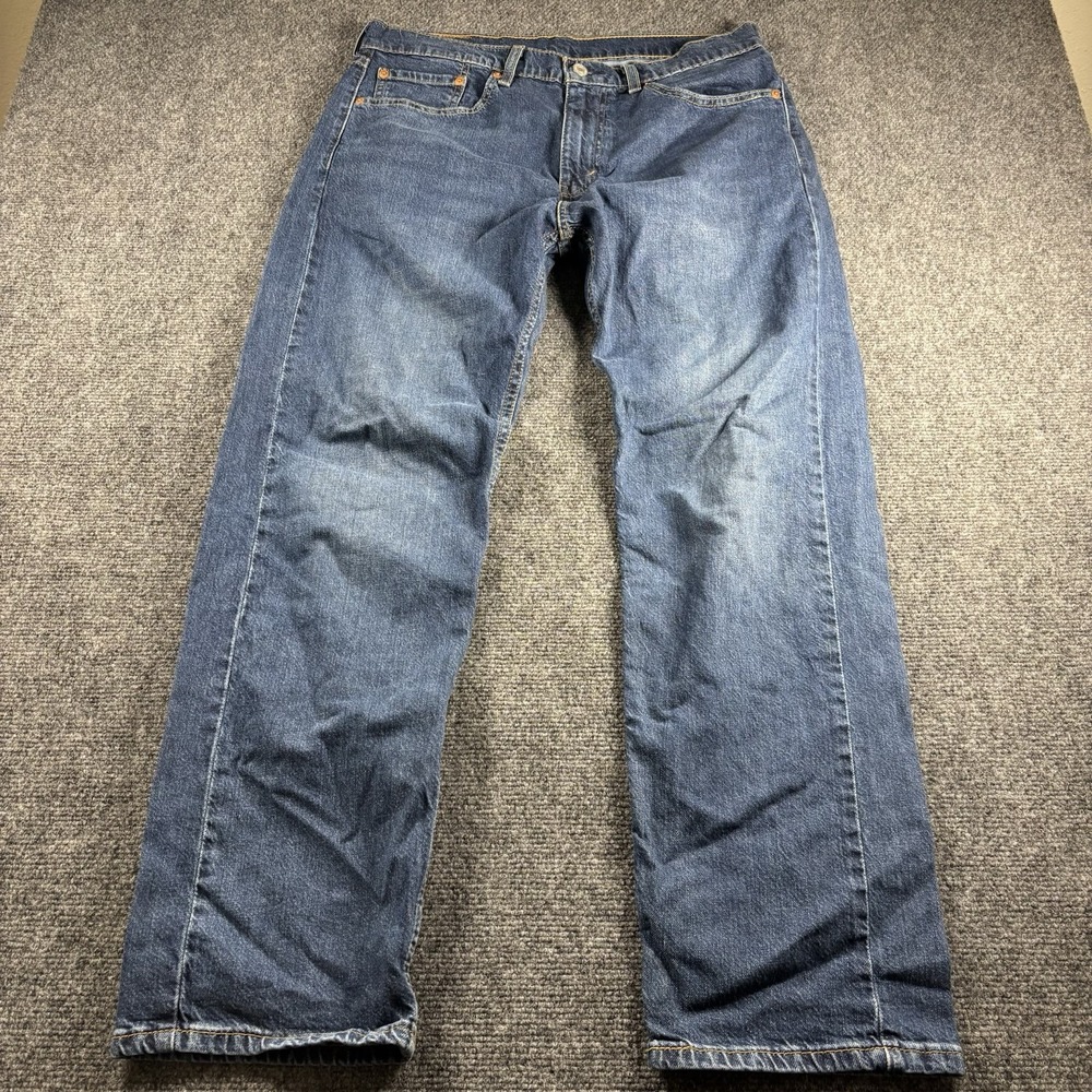 Levi's Men's Straight Jeans - Blue Denim